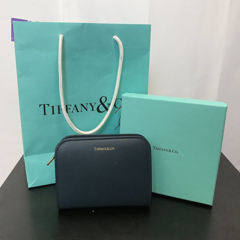 Tiffany & Co full-zip wallet, nwt